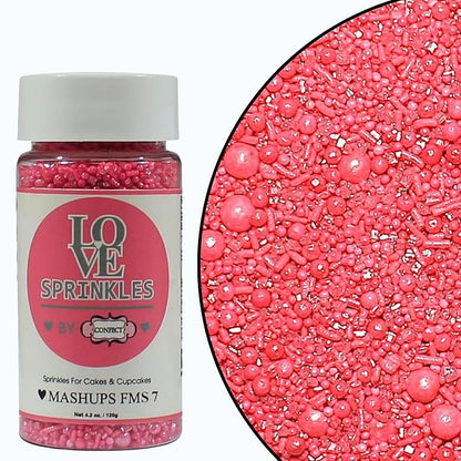 Hot Pink | Sprinkles Bottle for Decoration Bottle 100 g