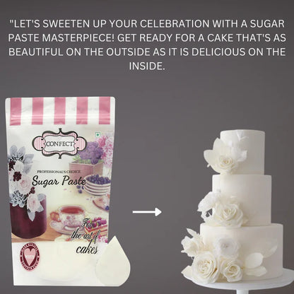 White Fondant | Edible Sugarpaste 1 Kg