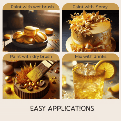 Sunflower Yellow | Edible Luster Dust 5 Gms