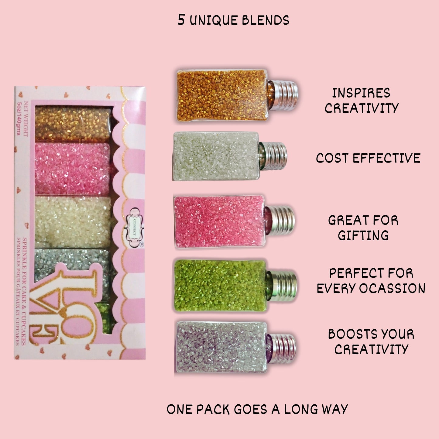 Sparkling Sugar Combo SPS Multipack 7 100 gms