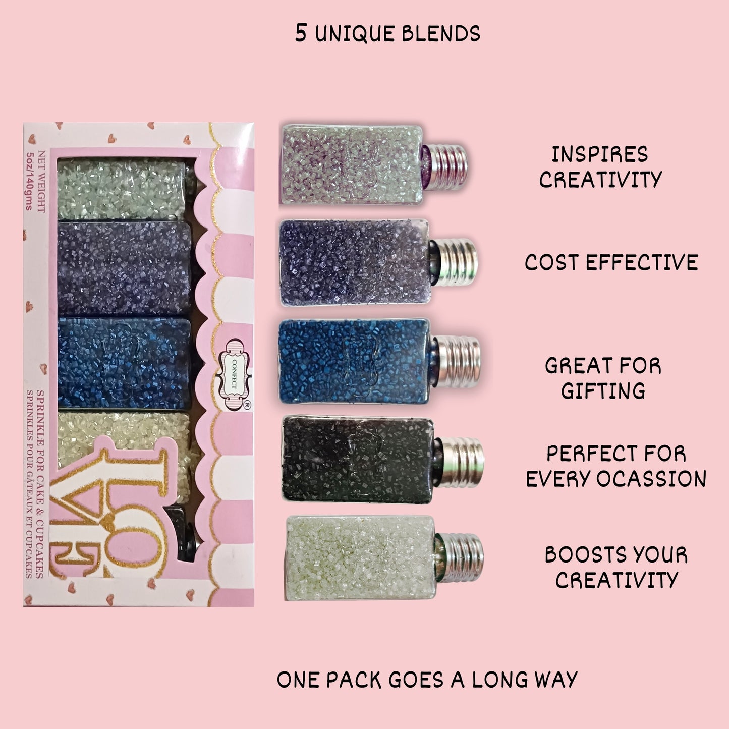 Sparkling Sugar Combo SPS Multipack 1 100 gms