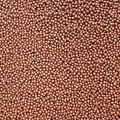 Copper Disco Balls Sprinkles 2 MM 120 Gms