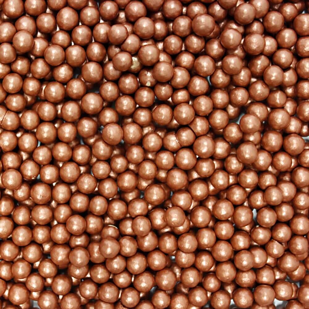 Confect Copper Disco Balls Sprinkles 5 MM 1 Kg