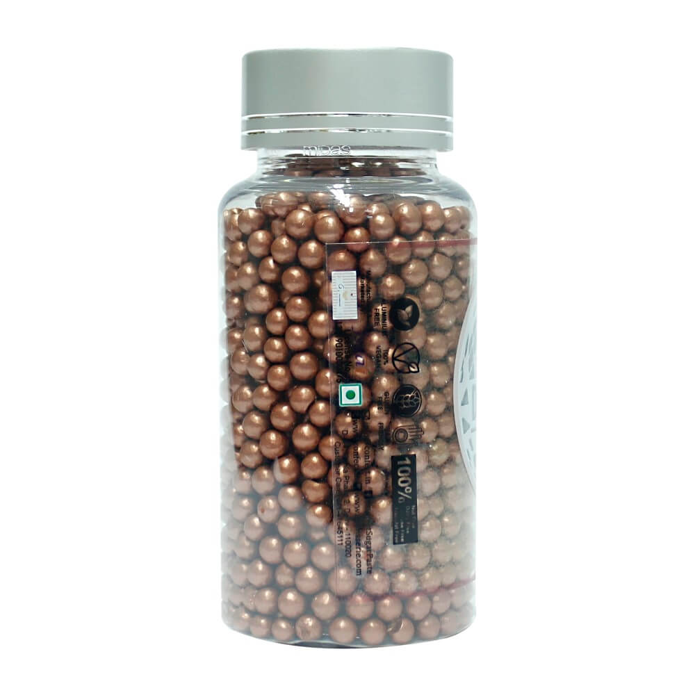 Confect Copper Disco Balls Sprinkles 5 MM 1 Kg