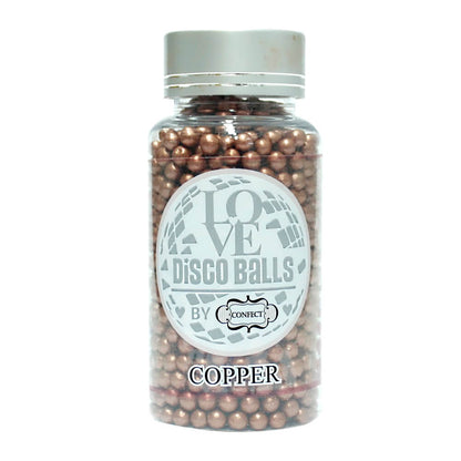 Confect Copper Disco Balls Sprinkles 6 MM 1 Kg
