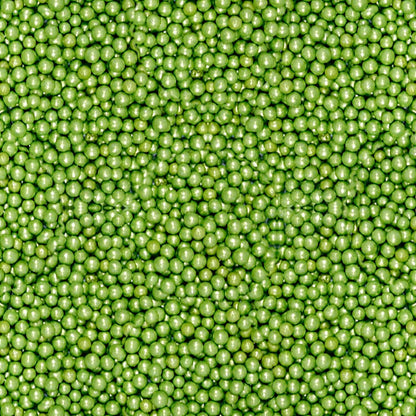 Confect Green Disco Balls Sprinkles 6 MM 1 Kg