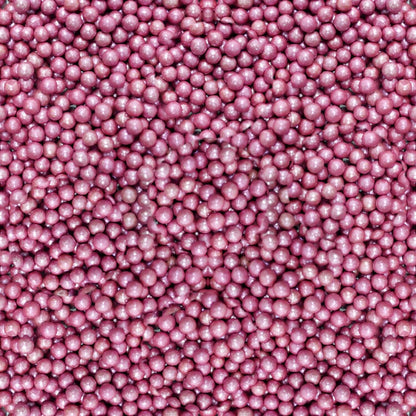 Confect Mauve Disco Balls Sprinkles 5 MM 120 Gms