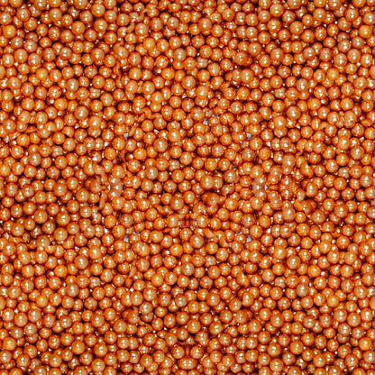 Confect Orange Disco Balls Sprinkles 5 MM 120 Gms