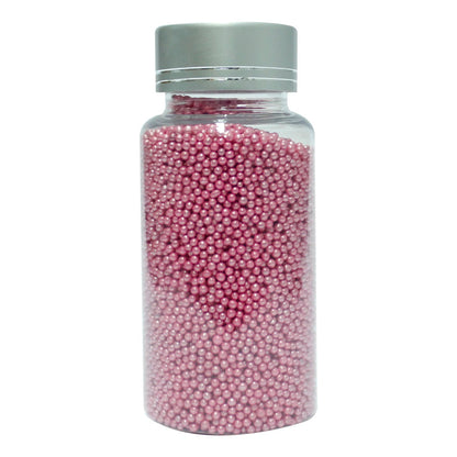 Confect Pink Disco Balls Sprinkles 2 MM 1 Kg