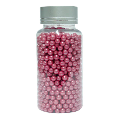 Confect Pink Disco Balls Sprinkles 5 MM 120 Gms