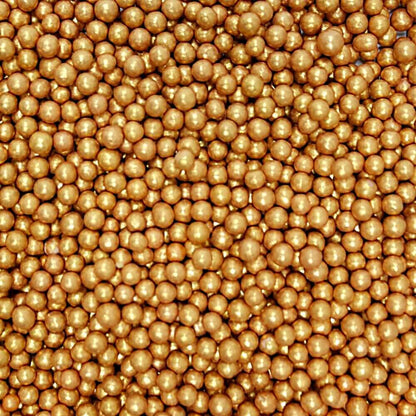 Rose Gold Disco Balls Sprinkles 3 MM 120 Gms