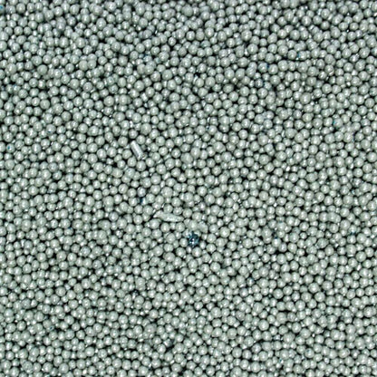 Silver Disco Balls Sprinkles 2 MM 120 Gms